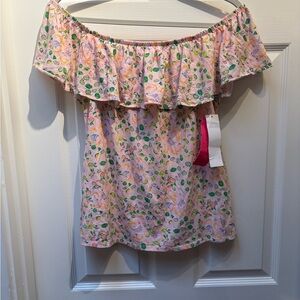 Lilly Pulitzer- La Fortuna Top in Urchin Pink- Lil Juicy Fruit Style.